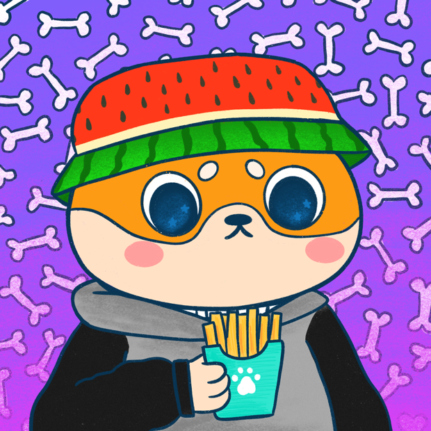 SUZIE - Super Shiba Club - Super Shiba #4619 - NFT # 4619