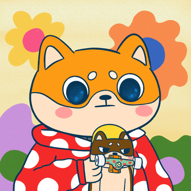 SUZIE - Super Shiba Club - Super Shiba #4687 - NFT # 4687