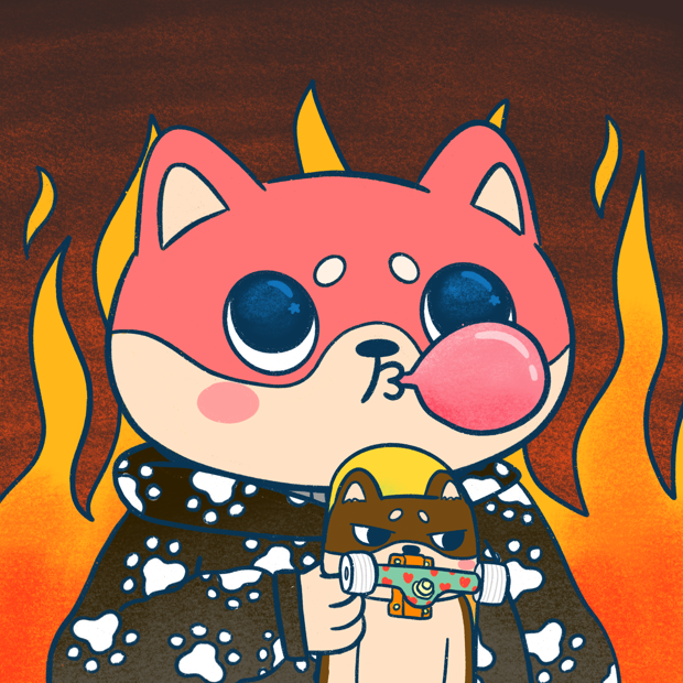 SUZIE - Super Shiba Club - Super Shiba #4761 - NFT # 4761