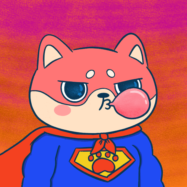 SUZIE - Super Shiba Club - Super Shiba #4772 - NFT # 4772