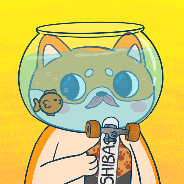 SUZIE - Super Shiba Club - Super Shiba #4855 - NFT # 4855