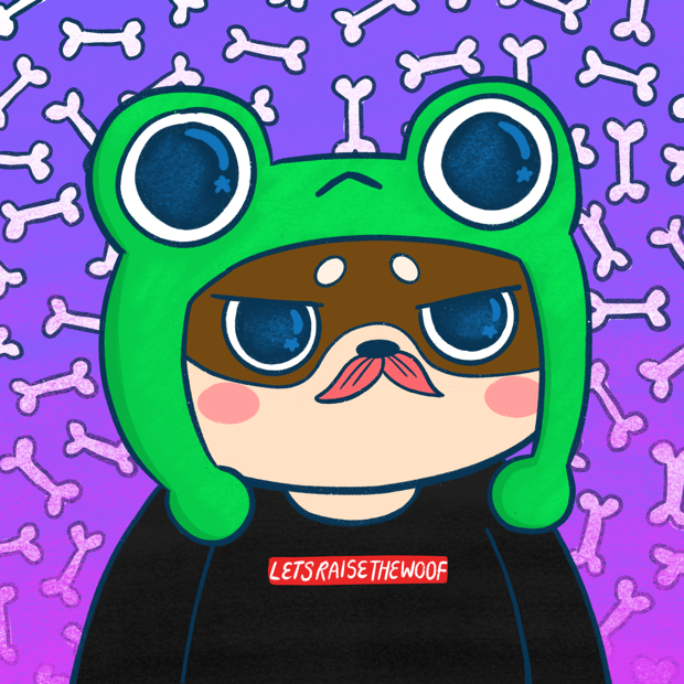 SUZIE - Super Shiba Club - Super Shiba #4862 - NFT # 4862