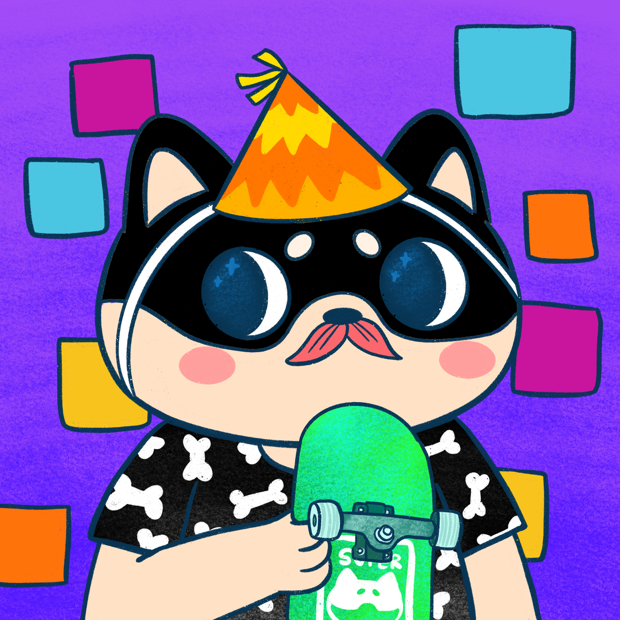 SUZIE - Super Shiba Club - Super Shiba #4870 - NFT # 4870