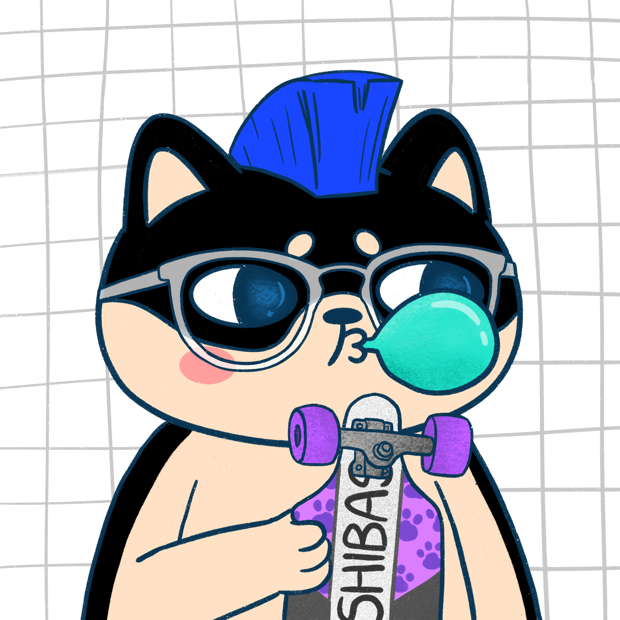 SUZIE - Super Shiba Club - Super Shiba #4896 - NFT # 4896