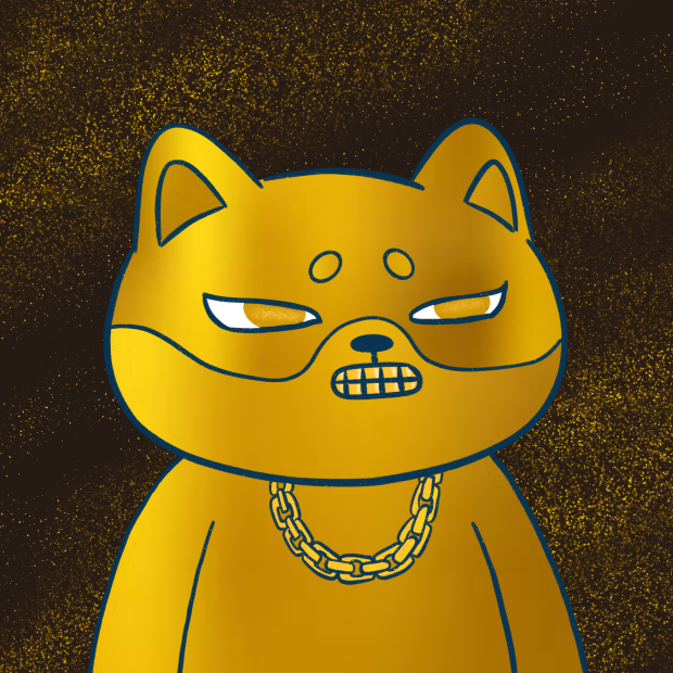 SUZIE - Super Shiba Club - Golden Shiba - NFT # 4958