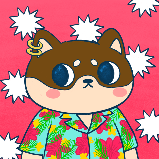 SUZIE - Super Shiba Club - Super Shiba #4992 - NFT # 4992