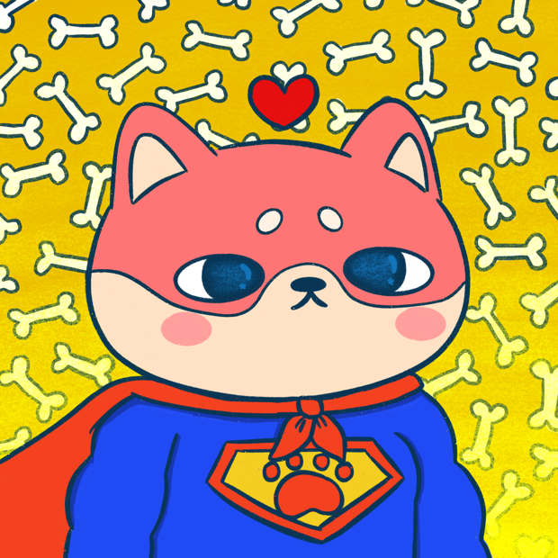 SUZIE - Super Shiba Club - Super Shiba #5061 - NFT # 5061