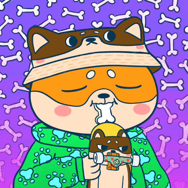 SUZIE - Super Shiba Club - Super Shiba #5094 - NFT # 5094