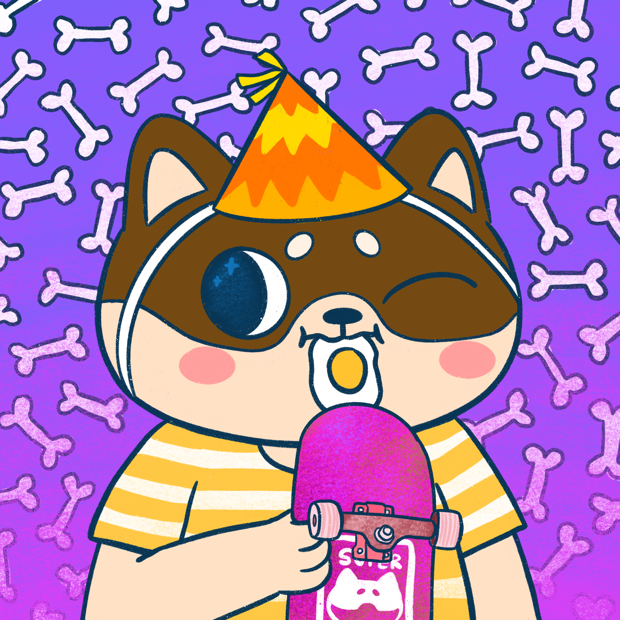 SUZIE - Super Shiba Club - Super Shiba #5123 - NFT # 5123