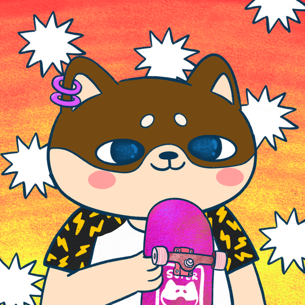 SUZIE - Super Shiba Club - Super Shiba #5198 - NFT # 5198