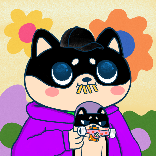 SUZIE - Super Shiba Club - Super Shiba #5256 - NFT # 5256