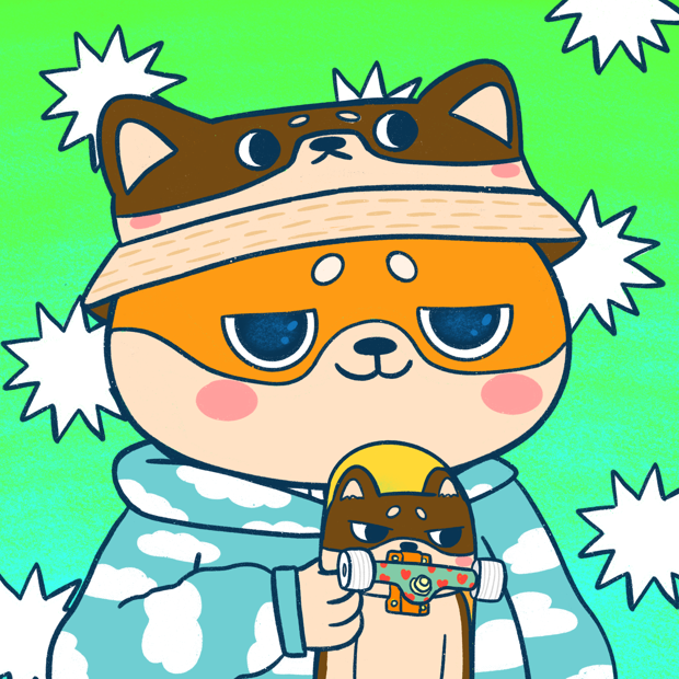 SUZIE - Super Shiba Club - Super Shiba #5348 - NFT # 5348