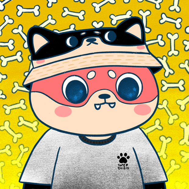SUZIE - Super Shiba Club - Super Shiba #5461 - NFT # 5461
