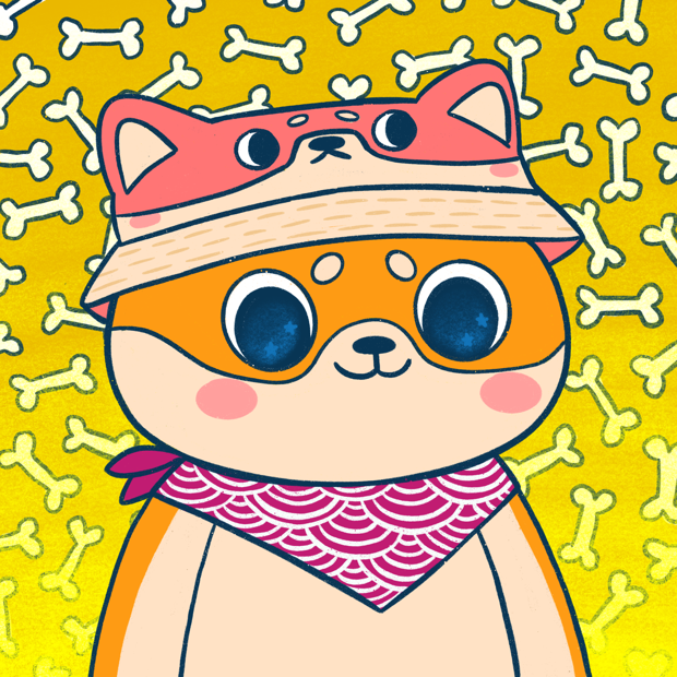 SUZIE - Super Shiba Club - Super Shiba #5491 - NFT # 5491