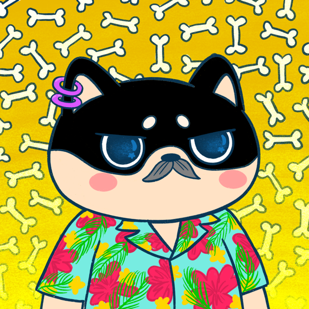 SUZIE - Super Shiba Club - Super Shiba #5555 - NFT # 5555