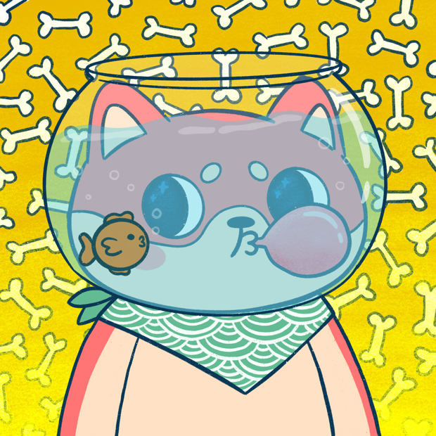 SUZIE - Super Shiba Club - Super Shiba #5606 - NFT # 5606