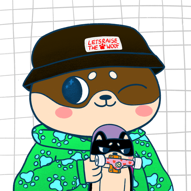 SUZIE - Super Shiba Club - Super Shiba #5638 - NFT # 5638