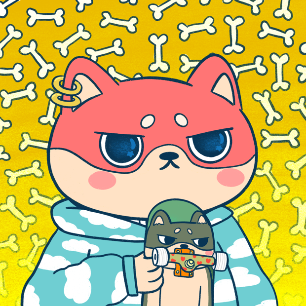 SUZIE - Super Shiba Club - Super Shiba #5801 - NFT # 5801