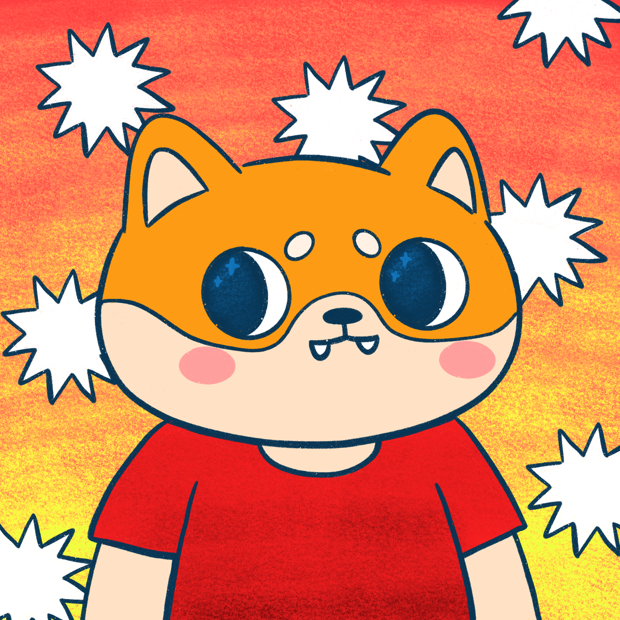 SUZIE - Super Shiba Club - Super Shiba #5806 - NFT # 5806