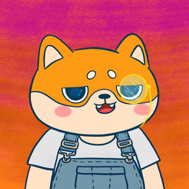 SUZIE - Super Shiba Club - Super Shiba #5820 - NFT # 5820