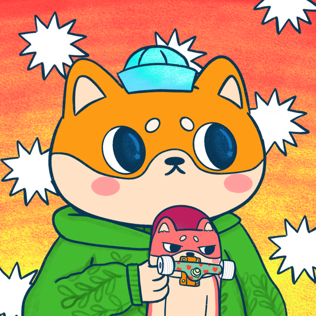 SUZIE - Super Shiba Club - Super Shiba #6001 - NFT # 6001