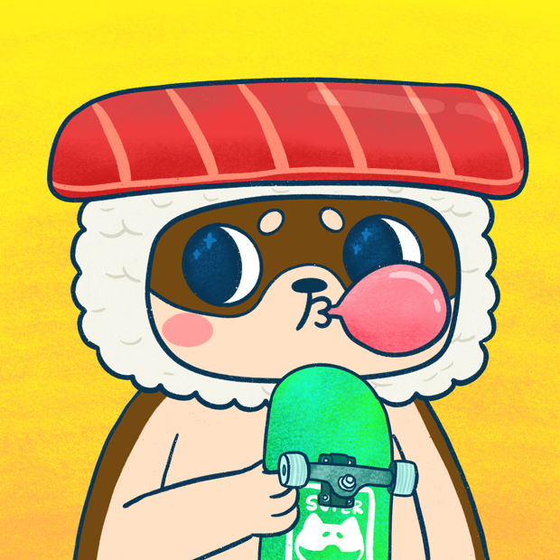 SUZIE - Super Shiba Club - Super Shiba #605 - NFT # 605