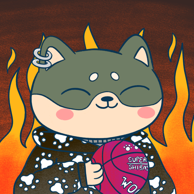 SUZIE - Super Shiba Club - Super Shiba #6077 - NFT # 6077