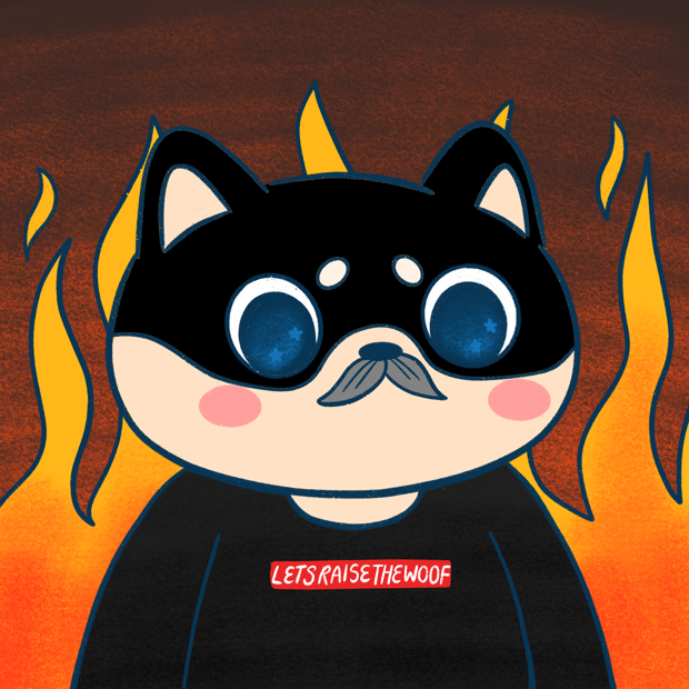 SUZIE - Super Shiba Club - Super Shiba #6100 - NFT # 6100