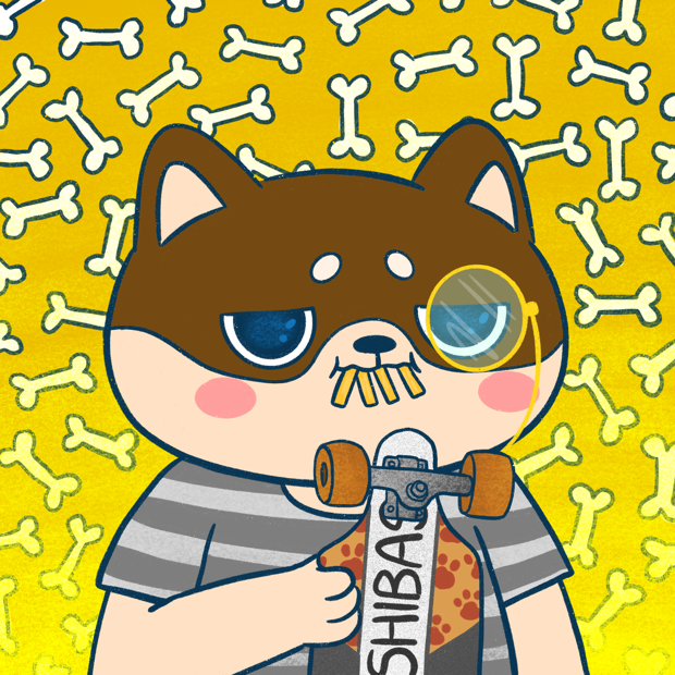 SUZIE - Super Shiba Club - Super Shiba #6123 - NFT # 6123