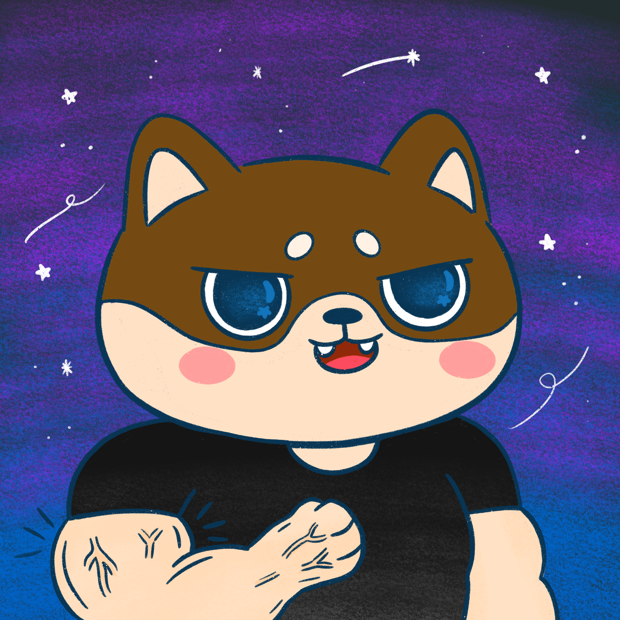 SUZIE - Super Shiba Club - Super Shiba #6206 - NFT # 6206