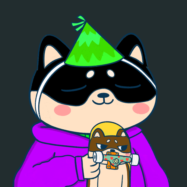 SUZIE - Super Shiba Club - Super Shiba #6244 - NFT # 6244