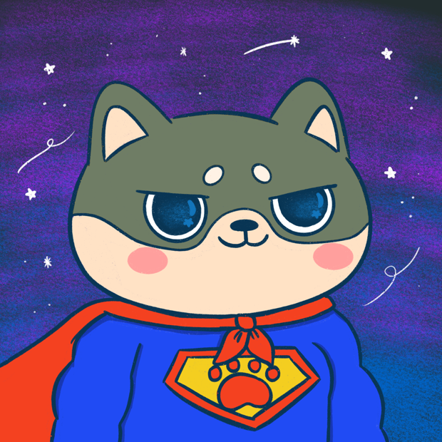 SUZIE - Super Shiba Club - Super Shiba #6253 - NFT # 6253