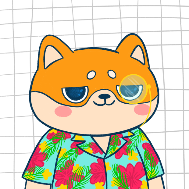 SUZIE - Super Shiba Club - Super Shiba #6318 - NFT # 6318