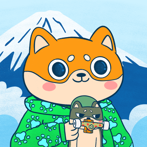 SUZIE - Super Shiba Club - Super Shiba #6376 - NFT # 6376