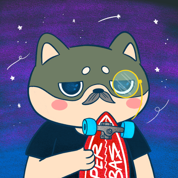 SUZIE - Super Shiba Club - Super Shiba #6382 - NFT # 6382