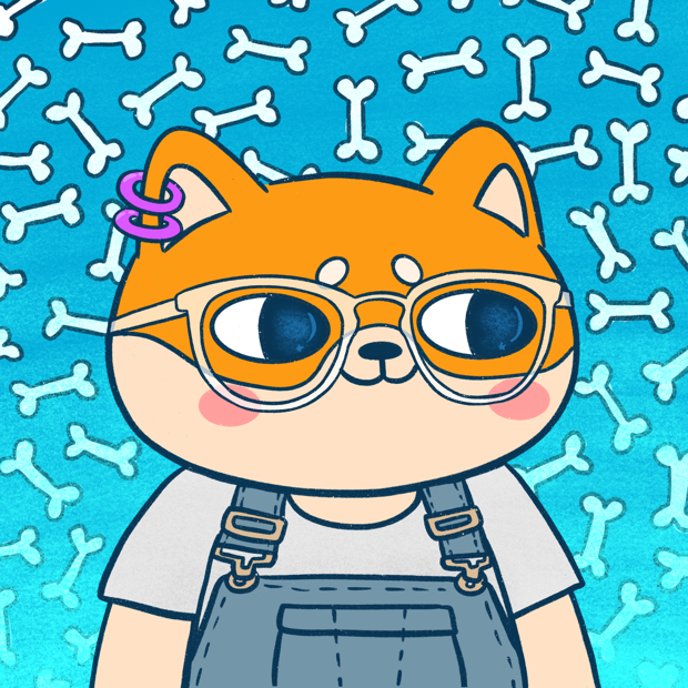 SUZIE - Super Shiba Club - Super Shiba #6404 - NFT # 6404