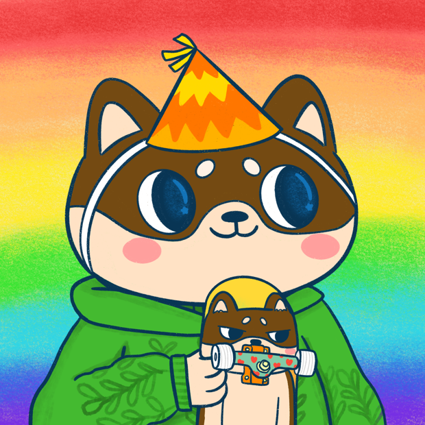 SUZIE - Super Shiba Club - Super Shiba #6410 - NFT # 6410