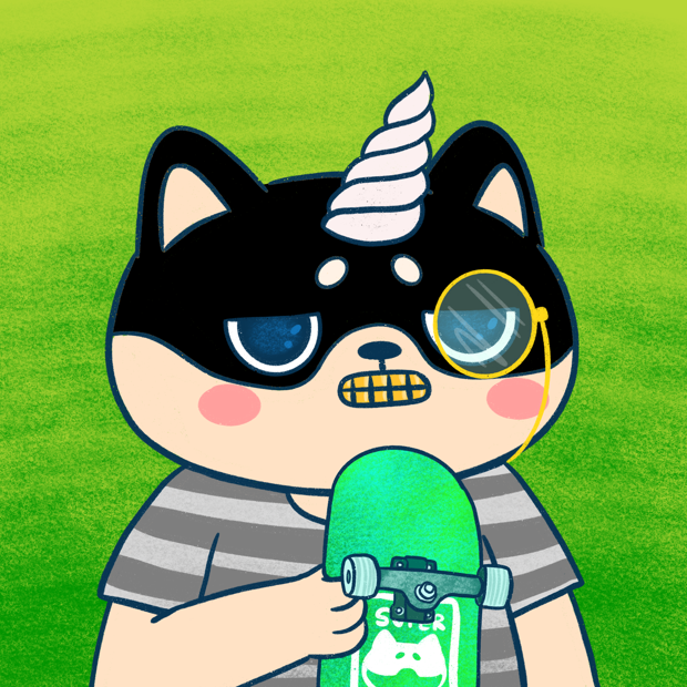 SUZIE - Super Shiba Club - Super Shiba #6414 - NFT # 6414