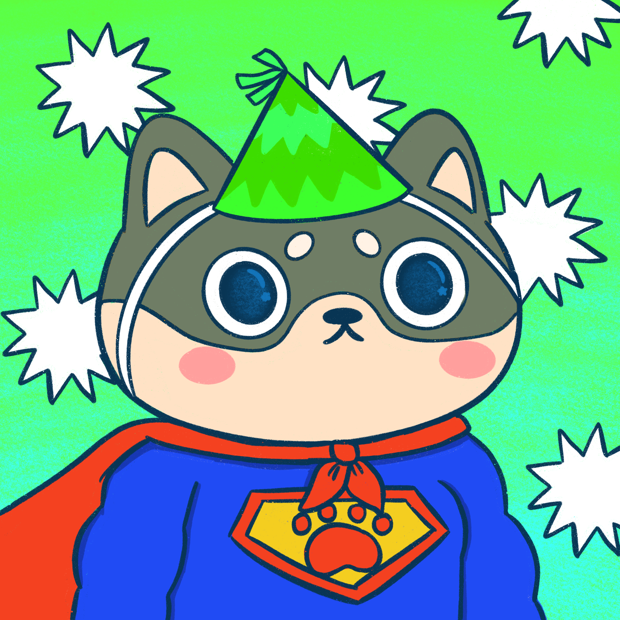 SUZIE - Super Shiba Club - Super Shiba #6443 - NFT # 6443