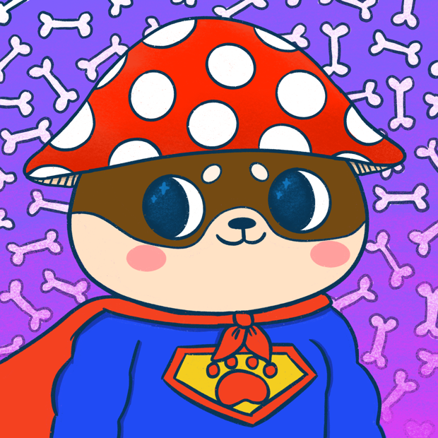 SUZIE - Super Shiba Club - Super Shiba #6444 - NFT # 6444