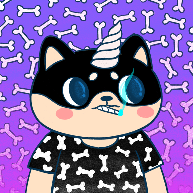 SUZIE - Super Shiba Club - Super Shiba #6490 - NFT # 6490