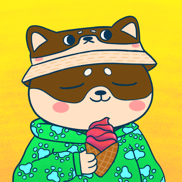 SUZIE - Super Shiba Club - Super Shiba #6604 - NFT # 6604