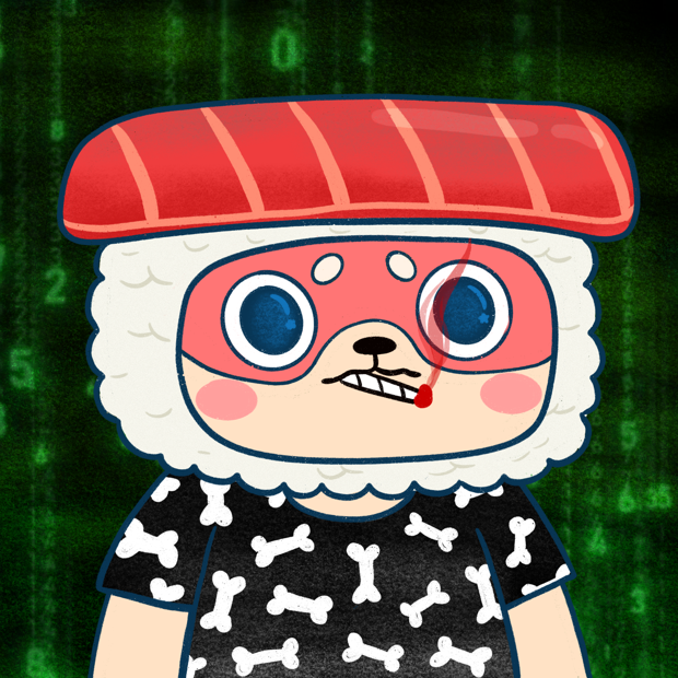 SUZIE - Super Shiba Club - Super Shiba #6608 - NFT # 6608