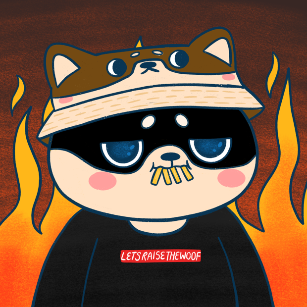 SUZIE - Super Shiba Club - Super Shiba #6696 - NFT # 6696