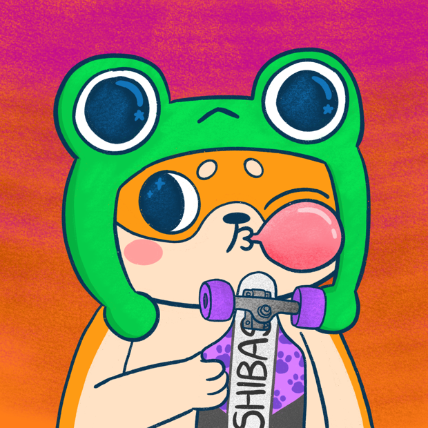 SUZIE - Super Shiba Club - Super Shiba #672 - NFT # 672