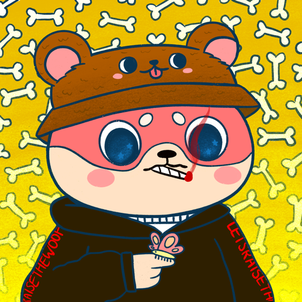 SUZIE - Super Shiba Club - Super Shiba #6791 - NFT # 6791