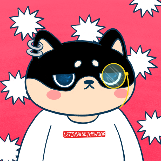 SUZIE - Super Shiba Club - Super Shiba #6851 - NFT # 6851