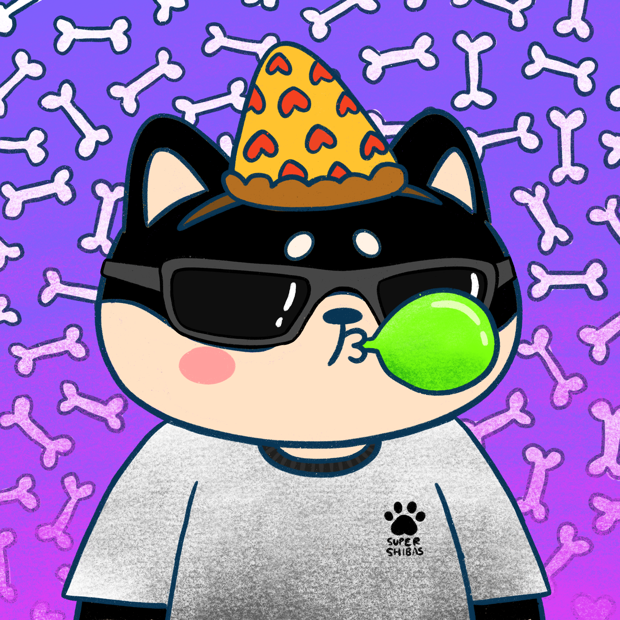 SUZIE - Super Shiba Club - Super Shiba #6858 - NFT # 6858