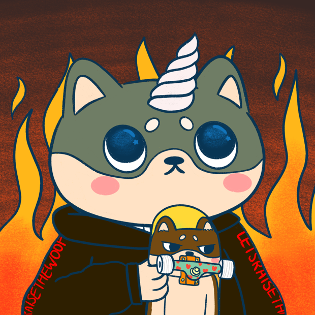 SUZIE - Super Shiba Club - Super Shiba #707 - NFT # 707