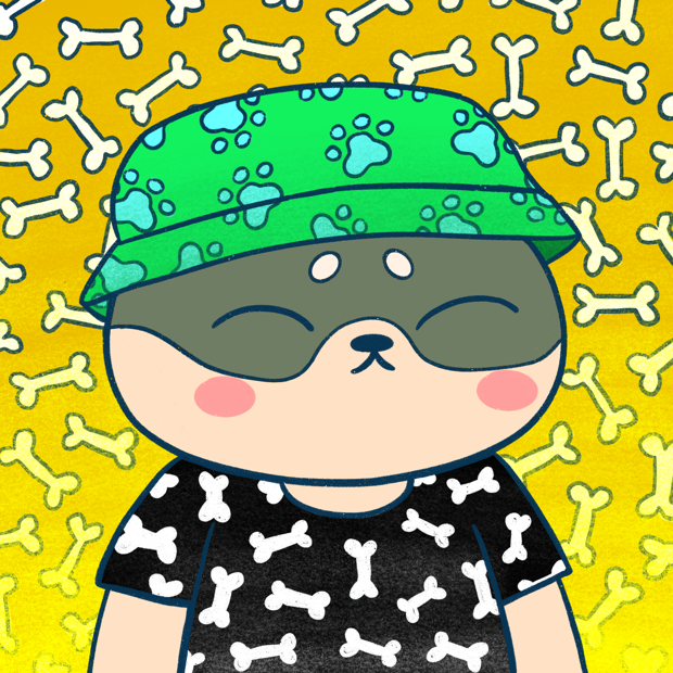 SUZIE - Super Shiba Club - Super Shiba #7101 - NFT # 7101